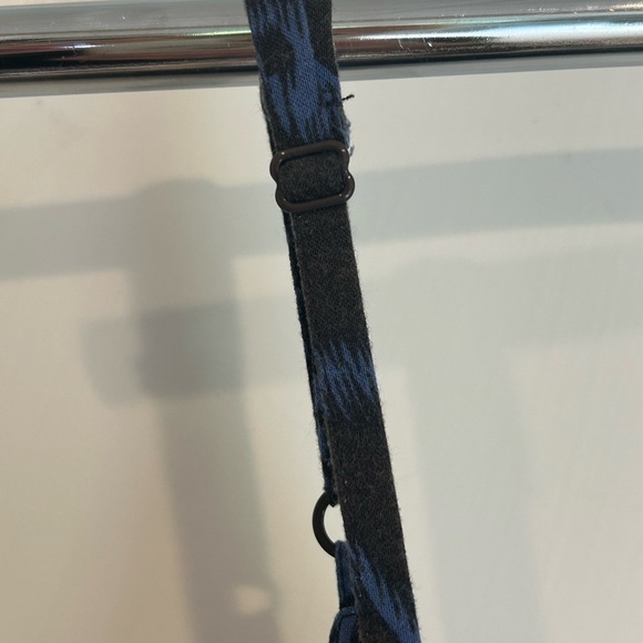 LONDON JEAN SHORTS JUMPER BLUE BLACK ANIMAL PRINT 100% RAYON, SIZE XS - Picture 7 of 7